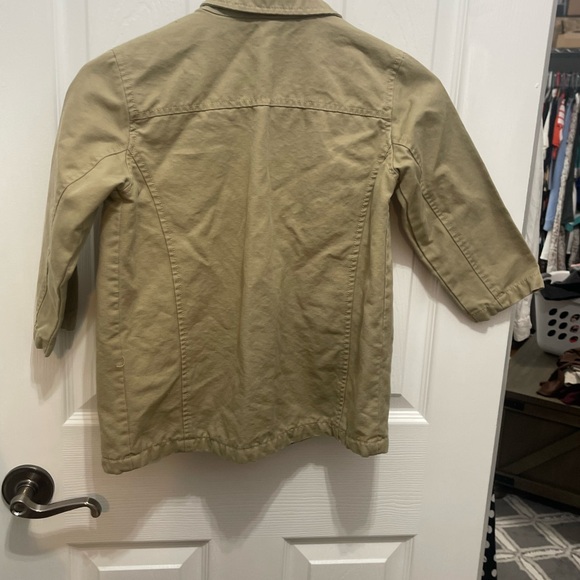 Old navy 5 T tan jacket button down - Picture 9 of 13